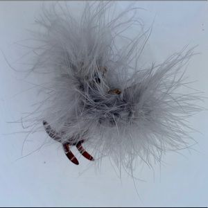 Colette Malouf Feather Hair Clip